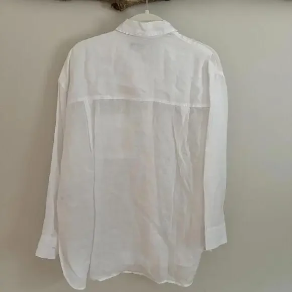 Madewell Oversized Button Up White XS - Picture 6 of 6